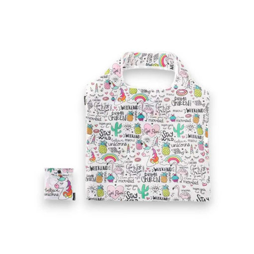 Picture of FOLDABLE SHOPPING BAG UNICORN